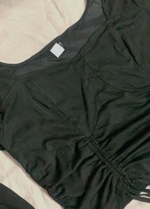 Corset Crop Top With Sleeve 🫶
