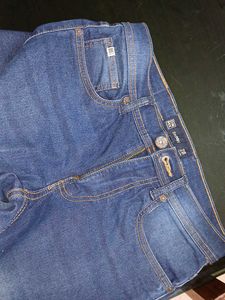 Dark Wash Denim Jeans