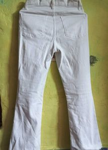 White Flared Jeans