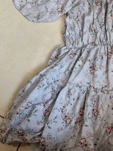 Floral Print Mini Dress