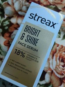 Streax Bright &amp; Shine Face Serum