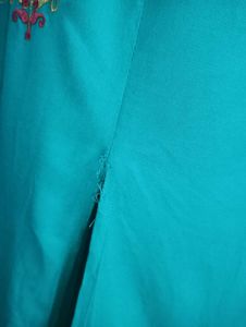 Embroidered Green Kurta