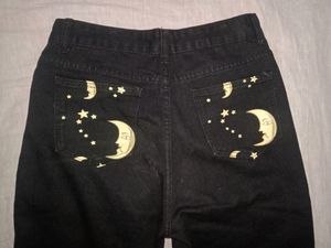 SUN PRINTED JEANS