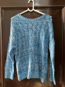 Blue 🦋Net Sweater