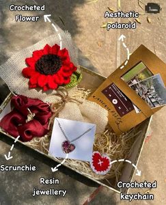 Handmade Gift Box: Crochet & Resin Treasures