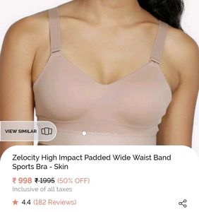 2 Sports Bras Padded Quick Dry Full Coverage