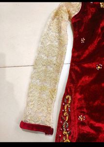 Velvet Kurta For Girls