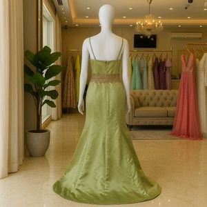Elegant Green Gown