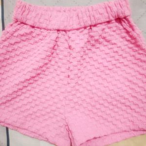 Bubblegum Pink Textured suit