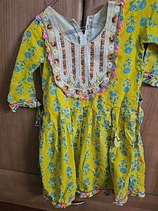 Kid Girl Kurta Set On Sale