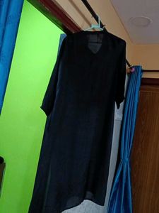 Elegant Black Kurta