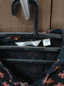 Elegant Black Printed Kurta