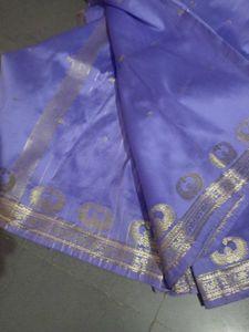Lavender Narainapet Pattu Sari