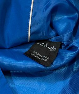 Blue Ruffled Jacket