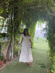Floral Off-Shoulder Maxi Dress