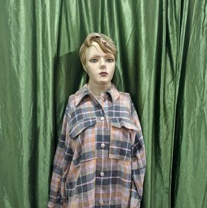 Zara Plaid Flannel Shacket