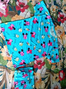Mickey Mouse Night Suit Unused 😲