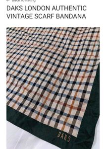 DAKS London Vintage Handkerchief