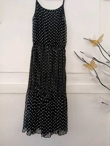 Polka Dot Maxi Dress