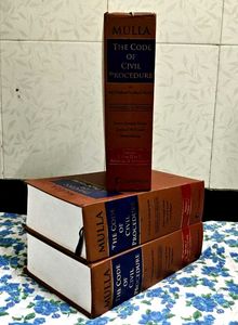 ⚖️ Mulla’s Code of Civil Procedure ( 3 Volms  Set)