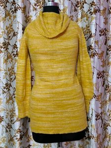 Yellow Knit Sweater