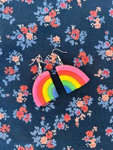 Rainbow Earrings 🌈