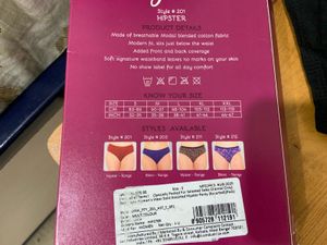 Brand New Lux Lyra Hipster Panties - 2 Pack