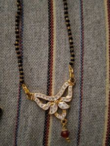 Elegant Mangalsutra Necklaces - Set of 2