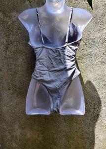 3.10.4 SEXY GREY CUTOUT BODYSUIT