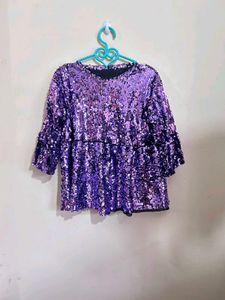 Sequins Stylish Party Top