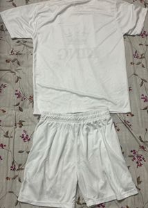 King Graphic T-Shirt &amp; Shorts Set