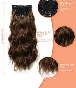 SAVANA Voluminous Brown Hair Extensions