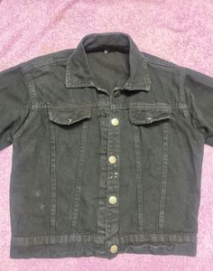 Black Denim Jacket