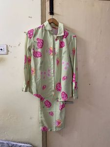 Floral Pajama Set