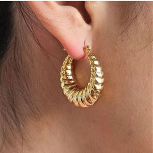 Gold Hoop Earrings Anti-tarnish