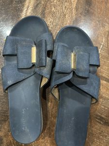 Cute Bow Platform Flats