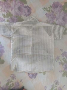 Striped Short Sleeve Shirt