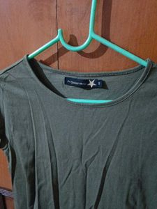 Olive Green Top