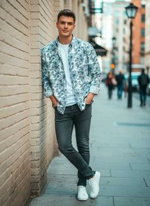 Brand new floral print shirt