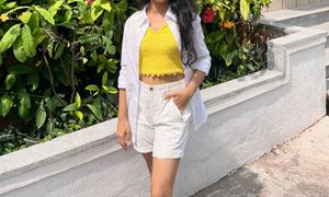 Yellow Tank top