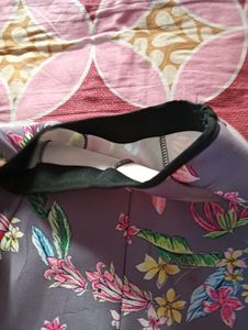 Floral Print Mini Skirt