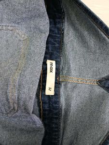 Max Women’s Solid Denim Dungaree – Brand New