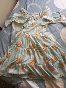 Floral Print Girls Dress