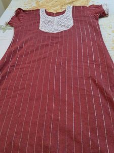 Rust Colour Kurta
