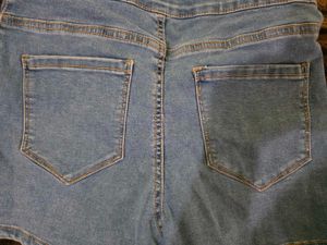 Denim Shorts Blue UK 12