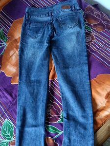 High Waisted Denim Jeans