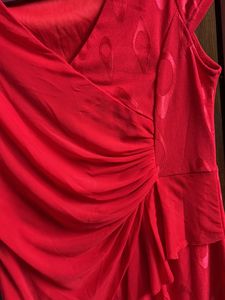Beautiful Wrap Red Dress
