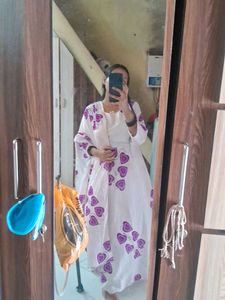 Purple Floral Fabric