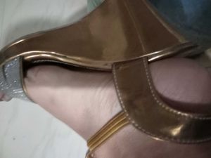 Sparkly Wedge Heels With Zara Box Todays Offer 500