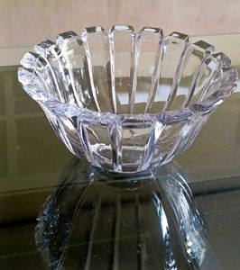 Studio Nova Crystal Glass Heavy Hostess Bowl
